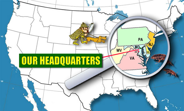 Maryland, Virginia, Pennsylvania, DC, Delaware, New Jersey we cover